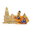 LORD KRISHNA NAIVEDYAM PLATTTER